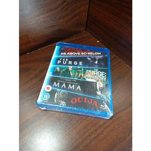 Mama/Purge 1&Anarchy/OUIJA/As Above So Below (Blu-ray,REGION FREE) NEW-Free S&H