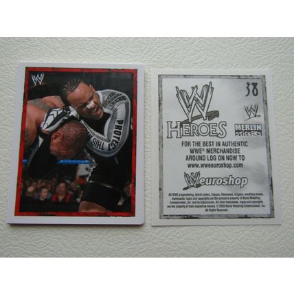 Topps - Merlin 2008 WWE Heroes Wresting Stickers 1-216 & P1-P15 Variants (EB2)