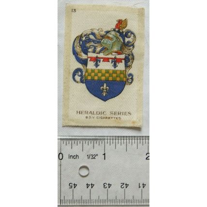 B.D.V. Cigarette silk - Heraldic Series No. 13