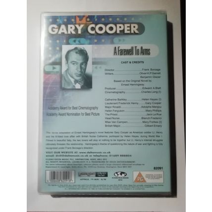 A Farewell To Arms - Gary Cooper, Helen Hayes DVD