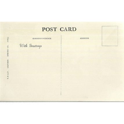 TVAP OXFORD POSTCARD C1950 VILLAGE OF COMBE WITNEY - 233