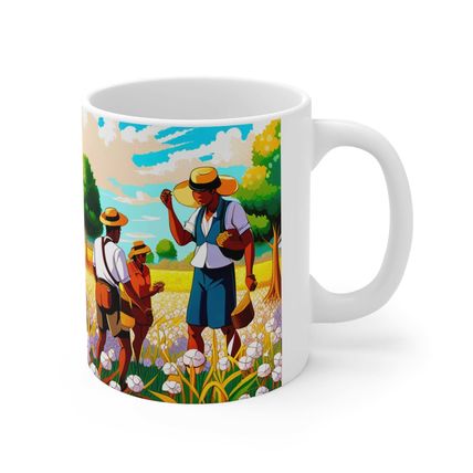 Downhome Sharecropping In the Heat of the Day #8 11oz Ceramic Coffee Mug