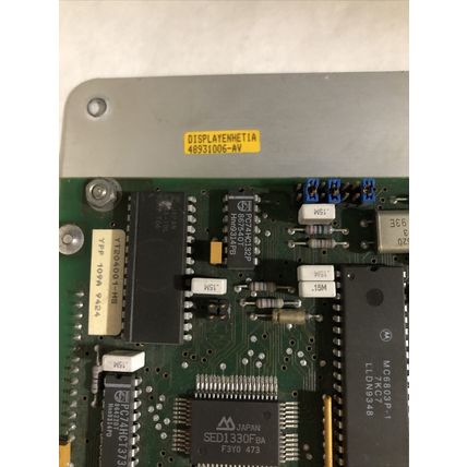 ABB DISPLAY/KEYBOARD ASSEMBLY 48931006-AV,YT204001-HS,2668 184-763 ASEA,TE