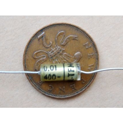 Wima Durolit Audio Paper Capacitor. NOS 0.01µ MFD 400V Vintage Valve Amplifier