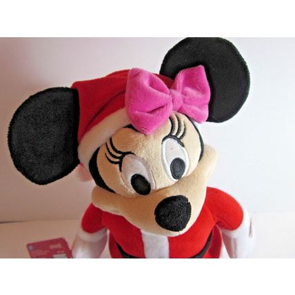 Singing Christmas Minnie Mouse Doll Retro Classic Animated Musical Disney