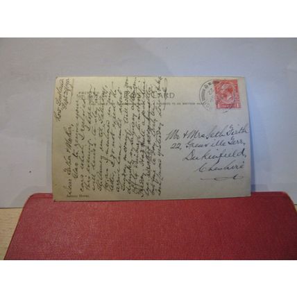 ARDLUI HEAD OF LOCH LOMOND, STIRLING, antique postcard RP ARDLUI HOTEL 1922 pm =