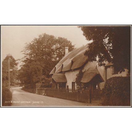 A Devon Cottage, 1933 - Judges RP Postcard