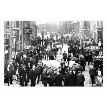 pt3240 - Penistone Market Day , Yorkshire - print 6x4