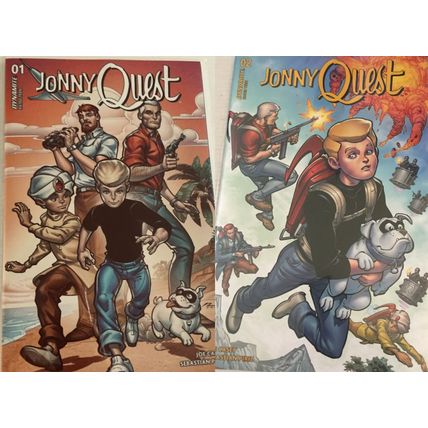 2024 Dynamite Comics Jonny Quest #1 & #2
