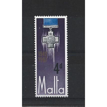 Malta.SG380 4d George Cross.Mounted Mint.May25