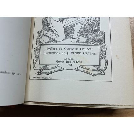 RARE* 1908 H DE BALZAC "LES CHOUANS" FRENCH FICTION ANTIQUE BOOK (P4)