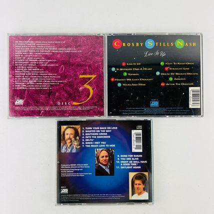 Crosby Stills & Nash (CSN) 3x CD Lot #2