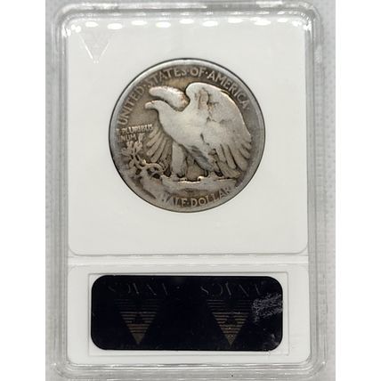 1921 Liberty Walking Silver Half Dollar Good Details ANACS Graded Net AG 3
