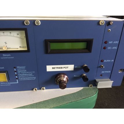 HUTTINGER TIG 100/100 P,C40-1110, 137035 REV 03, CONTROLLER,EV