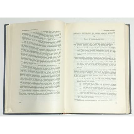 World Peace Through Law. The Geneva World Conference Book **Switzerland 1969**