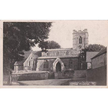EC441 WING CHURCH. R/P POSTCARD