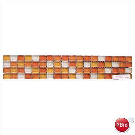 Polished Glass Mosaic - Summer Bronze