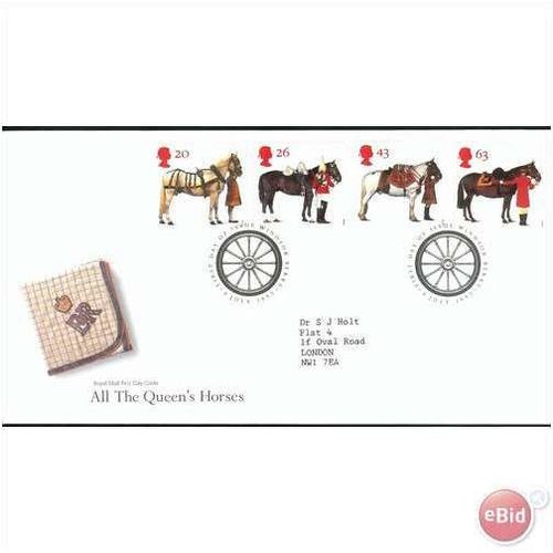 GB FDC 1997 - All The Queen's Horses