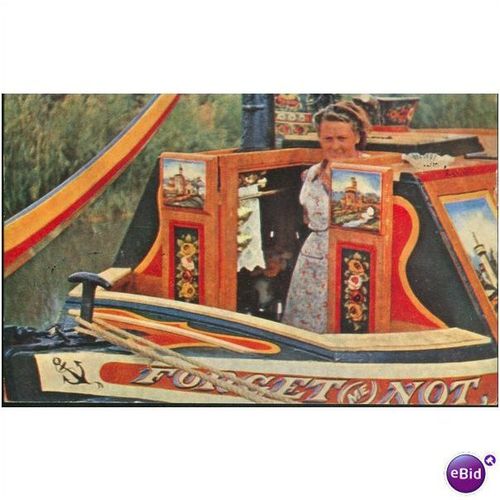 GB Postcard 1994 - Traditional Painted Narrow-Boat