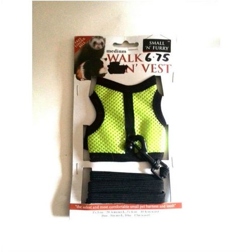 Walk 'n' Vest - Harness & Leash - Yellow
