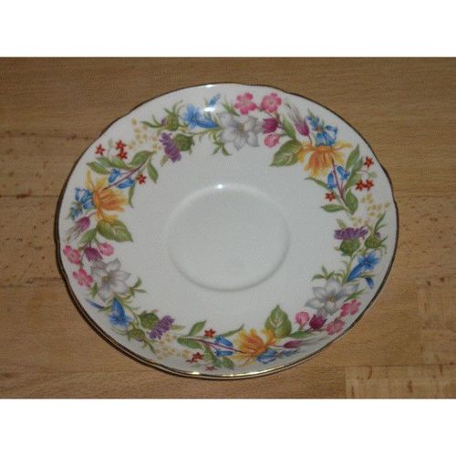 Shelley Bone China Spring Bouquet Saucer