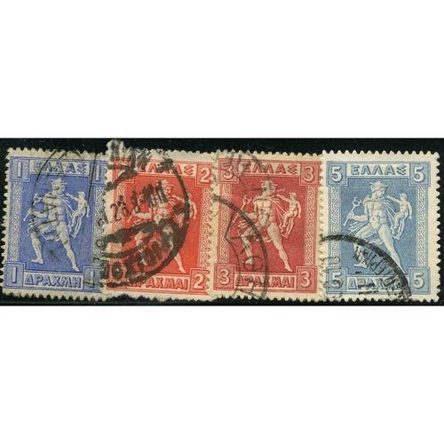 1913/1924 4 different values - #2 fine used (o)