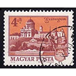 Hungary 1973 Buildings 4ft Used Stamp