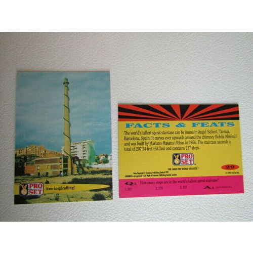 Pro Set 1992 Guinness Book of Records Trade Cards Card Variants (eb2)