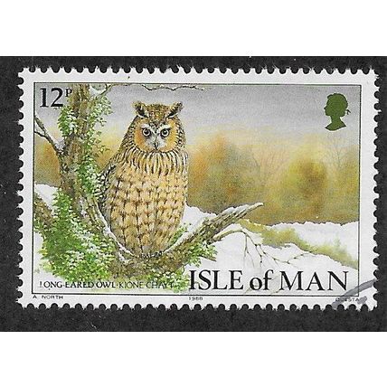IOM 1988 12P 'CHRISTMAS -BIRDS' FINE USED (EBID68-839)