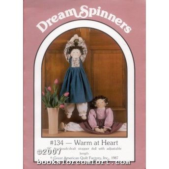 Dream Spinners Warm at Heart #134, Soft Sculpture doll