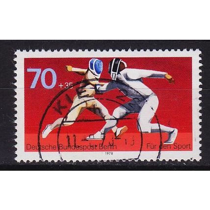 GERMANY BERLIN [1978] MiNr 0568 ( O/used ) Sport