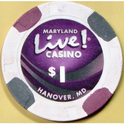 Live Casino. $1 Casino Chip. Hanover, MD. Z83.