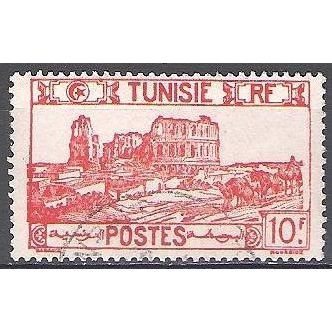 Tunisie 1945 Michel 310 O Cote (2005) 0.60 € Amphithéâtre d'El Jem Cachet rond