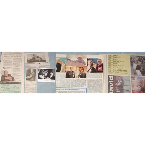 MICHAEL MORIARITY Clippings incl rare local