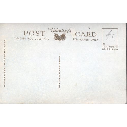 Vintage Valentines PC - Tulip Fields & Pinchbeck Church, Spalding, Lincolnshire