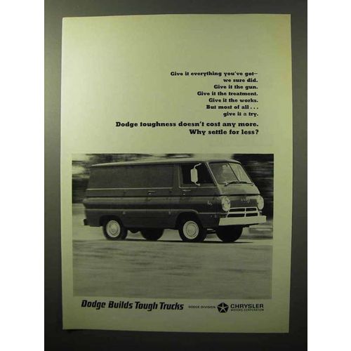 1964 Dodge Van Ad - Give It Everything You've Got