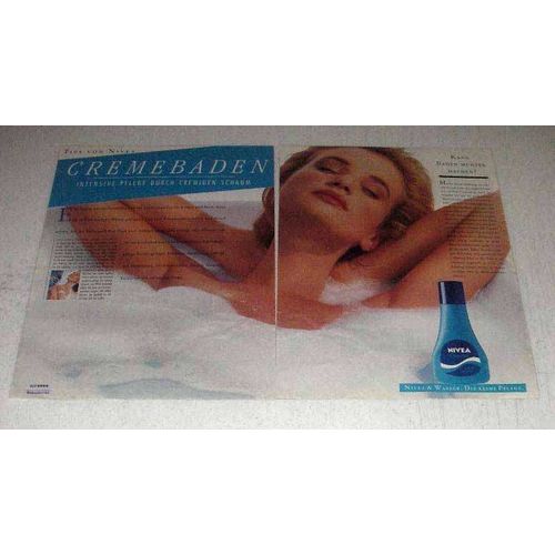 1986 Nivea Cremebaden Ad - in German