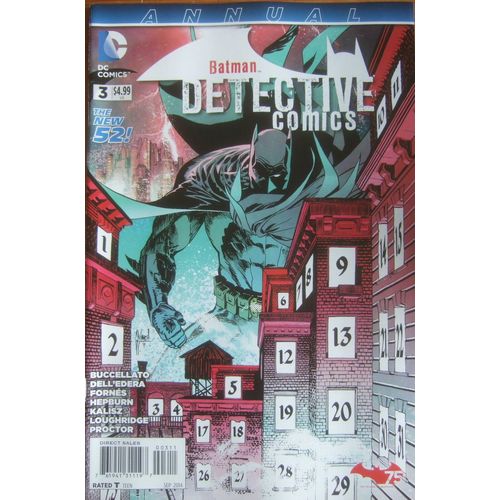 Batman Detective Comics Annual #3 New 52 (1st Print) DC Buccellato & Dell'edera