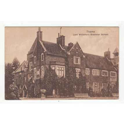Lord William's Grammar School Thame Postcard Oxfordshire