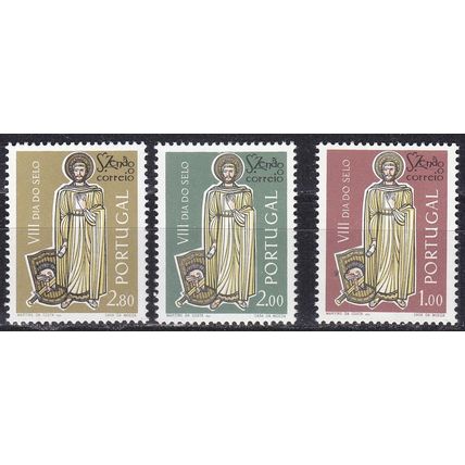 PORTUGAL [1962] MiNr 0930-32 ( **/mnh ) Religion