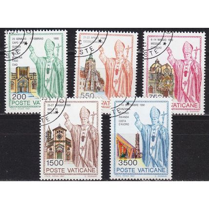 VATIKAN VATICAN [1991] MiNr 1046-50 ( O/used )