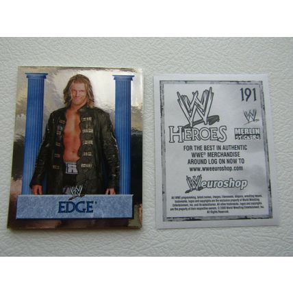 Topps - Merlin 2008 WWE Heroes Wresting Stickers 1-216 & P1-P15 Variants (EB2)