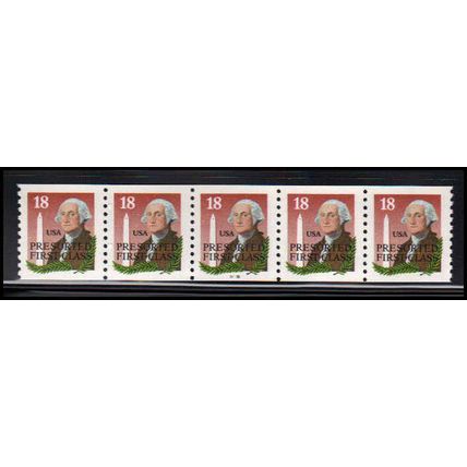 2149av 18c George Washington Very Fine MNH Dry Gum PNC 33333/5 X2330