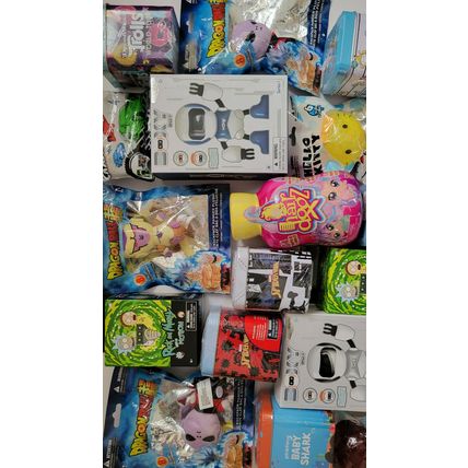 Toy Lot(12) Blind Bags,Tins, Random Rick & Morty-Marvel-Trolls- etc NEW.. Look!