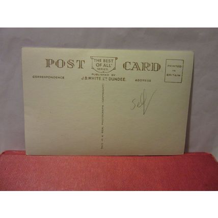 GLEN NEVIS,FORT WILLIAM, SCOTLAND unused vintage postcard J. B. White =