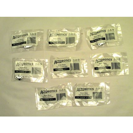 Actobotics 8mm bore set screw hub 545636