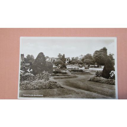H.S.B RP Postcard - Trentham Gardens, Stoke on Trent - Staffordshire