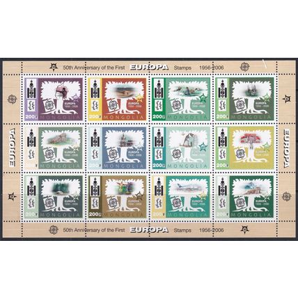 Mongolia 2006 SG 3072-83 UMM - CEPT/Europa (B-384 (1))