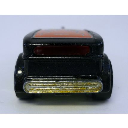 Hot Wheels The Demon Vintage Series Black Die-Cast Car w/Red Flames 1969
