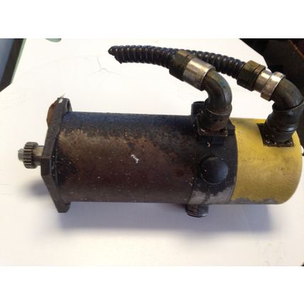 FANUC M-483887 MODEL 5M 011 84.3 DC SERVO MOTOR,B4.3 2000-RPM,TH